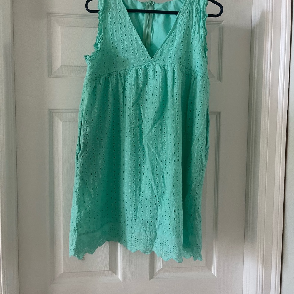 Teal Color Romper